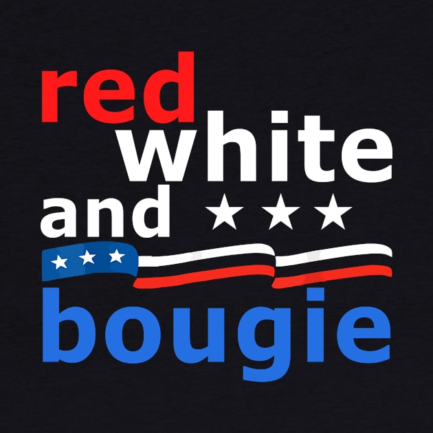 Red White And Bougie 4th of july by HUANROSE